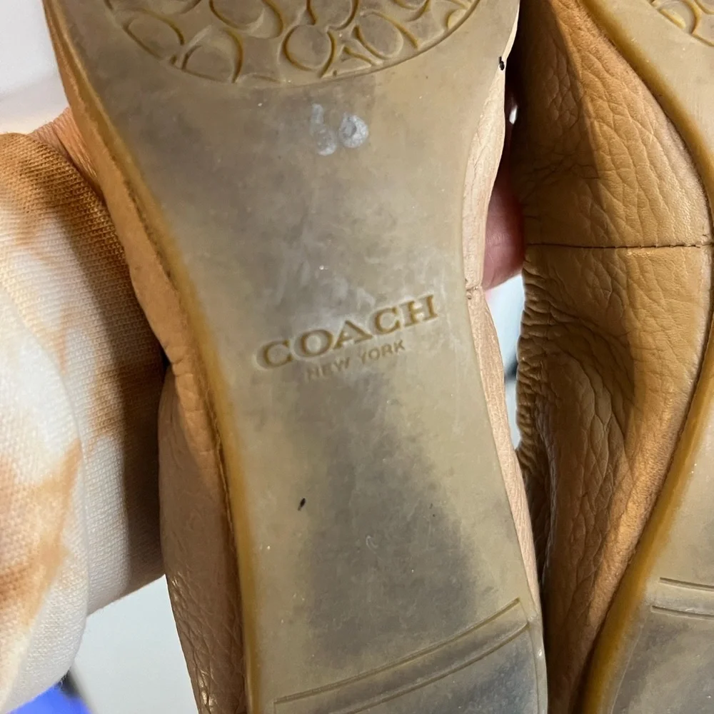 Coach chic flats